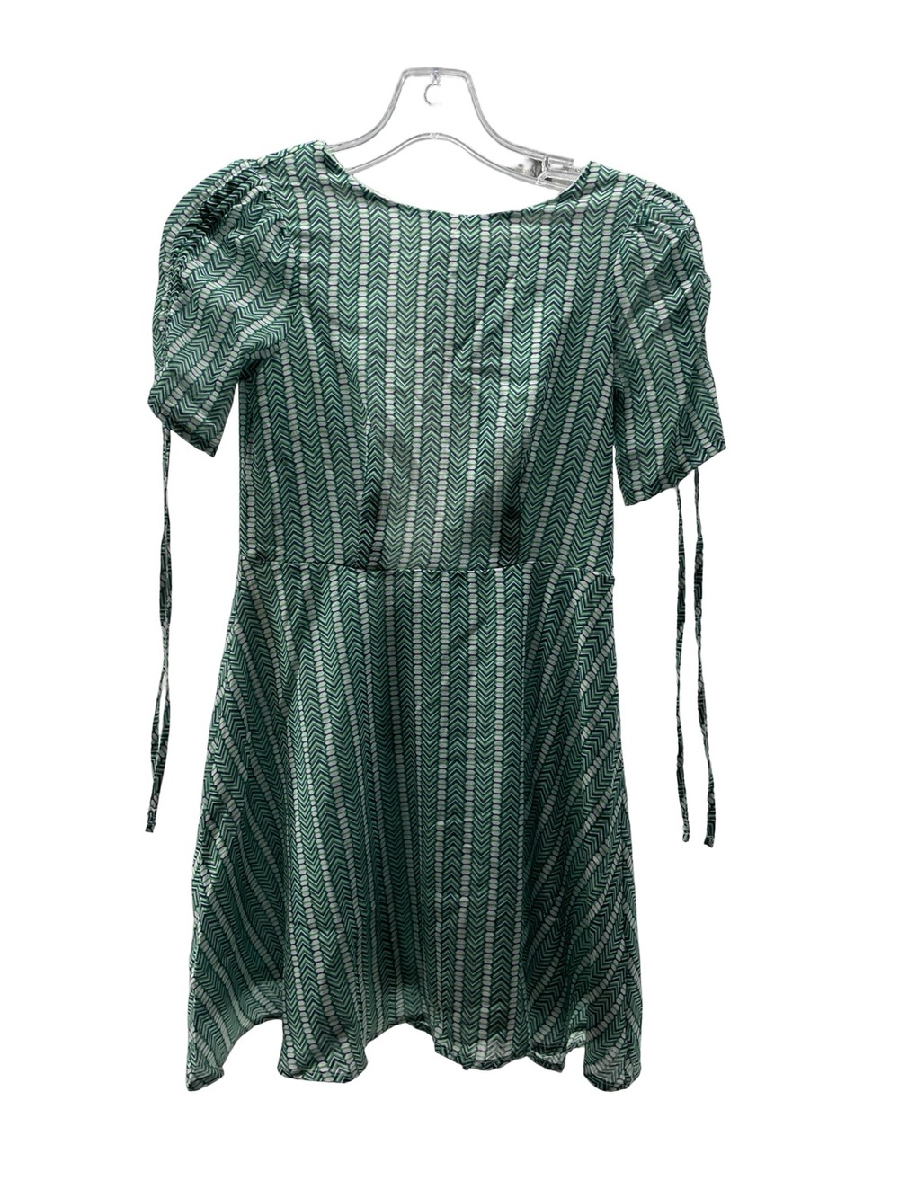 Miss Behave Kids' High neck ruffle sleeve dress - NWT